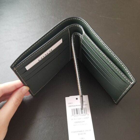 NWT Coach Men Wallet and Card Case - Picture 4 of 7
